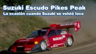 SUZUKI ESCUDO PIKES PEAK. La ocasión cuando Suzuki se volvió loco