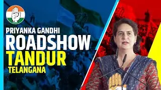 LIVE: Priyanka Gandhi ji addresses Nyay Sankalp Sabha in Tandur, Telangana.