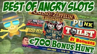 Best Of Angry Slots - *Marathon* &euro;700 SLOTS BONUS HUNT - Shield of Athena, Dublin Up & more.