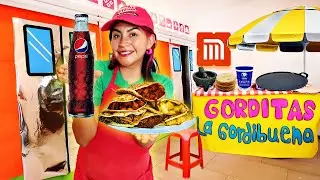 Mi Primer Puesto de Gorditas en el METRO DE LA CIUDAD🥬🥯¡NUEVOS CLIENTES! 🤑| CONNY CHANGARROS