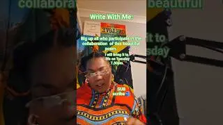 Live highlight Write With Me: