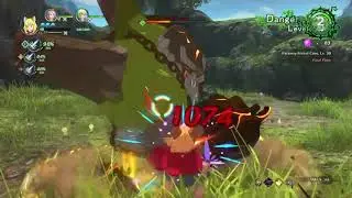 Ni no Kuni II - Faraway Cave Dream Door (Thwomp lvl 100 vs lvl 77 party)