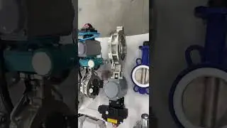 Pneumatic Operated Double Offset Butterfly Valve