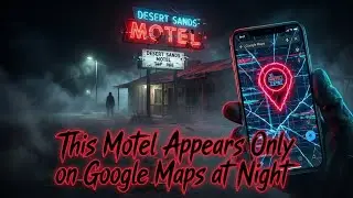 &ldquo;This Motel Appears Only on Google Maps at Night&rdquo; |Animated In English| |Horror Story|