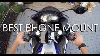 Yamaha YZF-R3 Best Motorcycle Phone Mount - RAM Mount Install