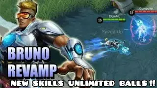 bruno revamped new skills unlimited balls!!