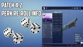 Fortnite Perk Re-rRoll Patch 4.2 Info