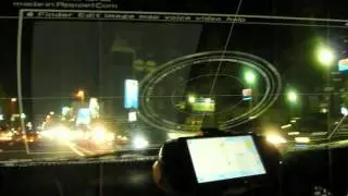 Smart Car OS interface image (VFX)