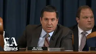 Trump impeachment hearing: Nunes presses Vindman over whistleblower's identity