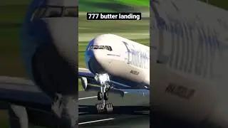 777 butter landing #butter #butterlanding #swiss001 #swiss001landing #shorts