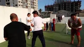 Independent Kickboxing Movie test fight 001 clip 2015