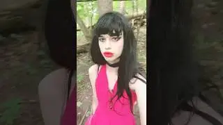 Dolled up in nature 🩷 Instagram: Unicorpse666 #cute #fashion #pink #girl #makeup