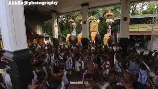 പൂരത്തിന്റെ പെരുമ 😘🥰😘പഞ്ചാവാദ്യം 😘🥰😘😘🥰