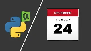 PyQt5 Tutorial 12 - Date Widget using Qt Designer