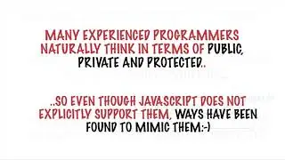 025 Example 26 Faking public and private properties JavaScript