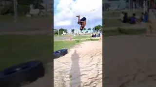 dubble front flip 😀😀 #flipindia #indianfliper #stunt