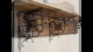 Decorative Metal Shelf Brackets