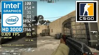 Counter-Strike: Global Offensive - Intel HD Graphics 3000
