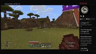 Minecraft Building Fortress Lady Myst Part 6