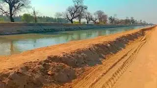 Beautiful view of Thal Canal from Bhakkar Punjab