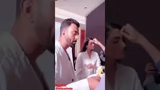 Love Birds - KL Rahul & Athiya Shooting Together 💕