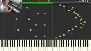 Secret - Time Travel Theme [Synthesia] (Jay Chou, piano tutorial, midi download)