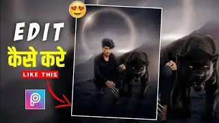 BLACK PANTHER PHOTO EDITING कैसे करे हिन्द मे 💥 2023