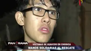 Manos solidarias al rescate: víctimas y héroes en medio del huaico en Chosica