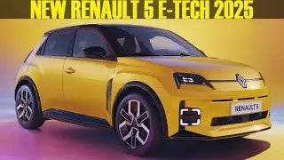 2025 Renault 5 E-Tech - New Electric Hatchback!
