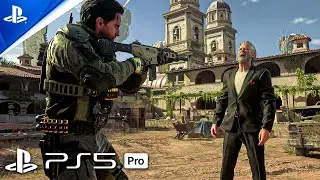 Black Ops 7 &mdash; геймплей битвы с боссом Раулем Менендесом (PS5 PRO) [4K 60FPS HDR] Call of Duty