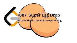 887. Super Egg Drop | Leetcode | Egg Dropping problem | Dynamic Programming