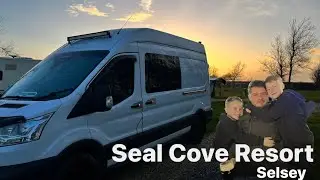 Weekend at Seal Cove Resort, Selsey. Vanlife