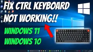 How To Fix Ctrl+A CTRL+C and CTRL+V Not Working in Windows