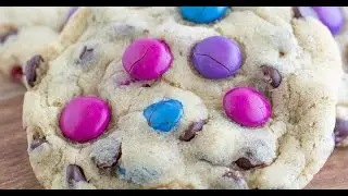 Vegan M&M Cookies! (dairy free & chewy) | plant.well