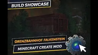 Демонстрация станции Фалькенштейн | Minecraft создает самую детализированную станцию