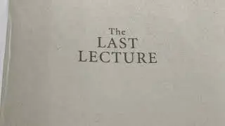 The Last Lecture | Audio Book