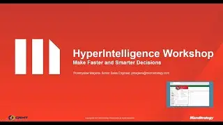 Workshop: MicroStrategy HyperIntelligence | 4. November 2021