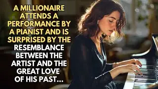 SHE COULDN’T HELP BUT PLAY THE PIANO, AND THE RICH MAN DISCOVERED THAT SHE LOOKED LIKE HIS FIRST...
