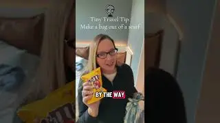 Never Pay for a Plastic Bag Again: The Scarf-to-Tote Trick