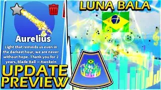 НОВАЯ эмоция Luna Bala!! 🇧🇷 &mdash; Витрина обновления Blade Ball