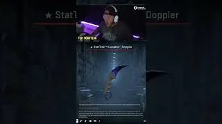 TimTheTatman Just Pulled a $50,000 Karambit Doppler LIVE?! 😱💎 #cs2 #csgo #csgoknives #counterstrike