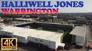 Warrington Halliwell Jones by drone #warringtonwolves