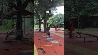 LEARNING CALISTHENICS DAY - 80 #challenge #learningcalisthenics #viralvideo #discipline #day80#gym