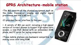 GPRS architecture - General packet radio service by teknoloji point