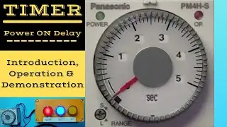 Timer | Power ON Delay Timer | Panasonic PM4H-S Timer | Urdu/Hindi | Lecture No. 41