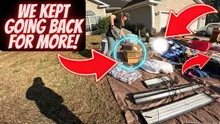 This yard sale got out of hand FAST!