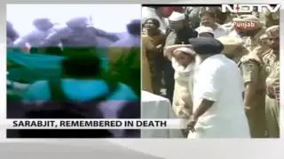 Sarabjit's funeral