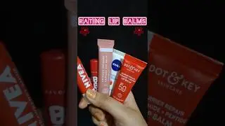 RATING LIP BALMS💋✨️ #lipcare #skincare #lipbalm #lippies #review #shorts #fyp #explore #selfcare #yt
