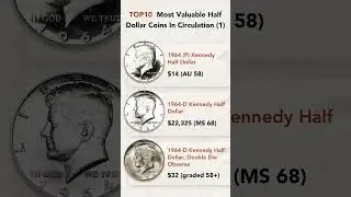 Most Valuable Half Dollar Coins In Circulation (1) #coin #dollar #coincollecting