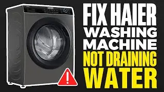 Как исправить ошибку, из-за которой стиральная машина Haier не сливает воду
